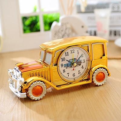 Multi-functionele originaliteit oldtimers Model aanwijzer wekker met Pen Container