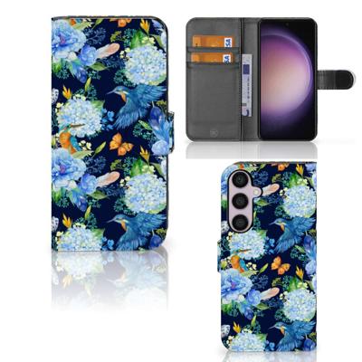 Telefoonhoesje | Met pasjeshouder | voor Samsung Galaxy S24 Plus IJsvogel