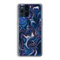 Mirrored Mirage: Oppo Find X3 Transparant Hoesje