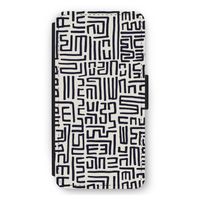 Moroccan Print: iPhone 12 Pro Max Flip Hoesje