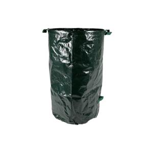 Tuinafvalzak - opvouwbaar - groot formaat - groen - 110 liter - bladeren opruimen