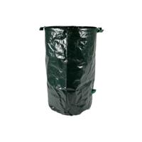 Tuinafvalzak - opvouwbaar - groot formaat - groen - 110 liter - bladeren opruimen