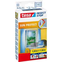 Tesa Vliegenhor raam - 2x - wit - 130x150 cm - insectenhor - Easy-on/off