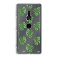 Monstera leaves: Sony Xperia XZ2 Transparant Hoesje