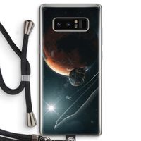Mars Renaissance: Samsung Galaxy Note 8 Transparant Hoesje met koord