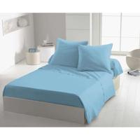 Laken - HOME LINGE PASSION - HP72102 - 82 g microvezel - 180 x 290 cm - Hemelsblauw