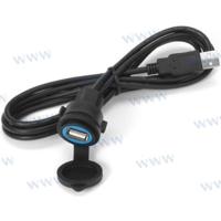 AQ-USB-1 - USB MANNELIJK-VROUWELIJKE UITBREIDING