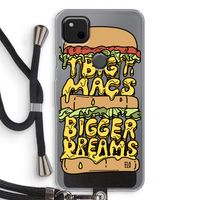 Big Macs Bigger Dreams: Pixel 4a Transparant Hoesje met koord