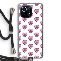 GIRL POWER: Xiaomi Mi 11 Transparant Hoesje met koord GIRL POWER: Xiaomi Mi 11 Transparant Hoesje met koord