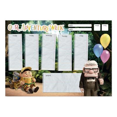 Pixar UP A4 Weekplanner