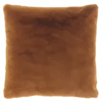 Unique Living Sierkussen Lonne 45x45cm - Leerbruin