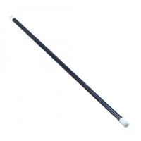 Bristol Novelty zwarte goochel toverstok - 75 cm - verkleedkleding accessoires - Goochelaar/Tovenaar