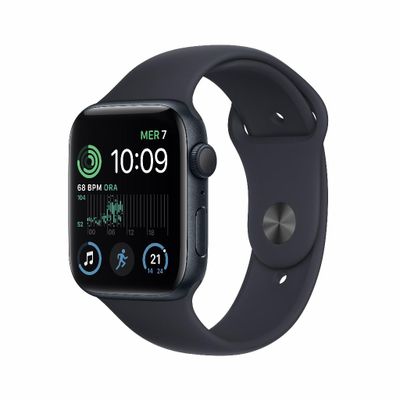 Refurbished Apple Watch SE 2022 GPS 40mm Zwart Gebruikt