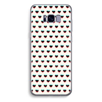 Hartjes: Samsung Galaxy S8 Plus Transparant Hoesje