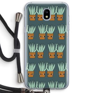 Sansevieria: Samsung Galaxy J5 (2017) Transparant Hoesje met koord