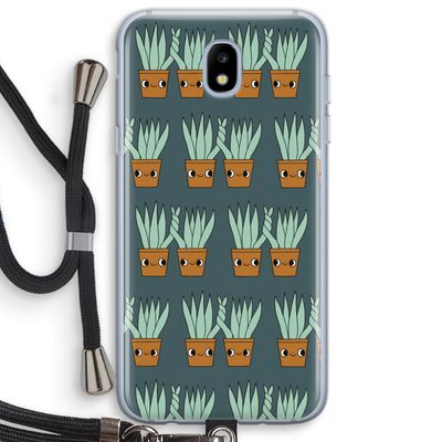 Sansevieria: Samsung Galaxy J5 (2017) Transparant Hoesje met koord