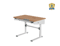 Zit sta kinderbureau SD2 met opbergruimte Zit sta kinderbureau SD2 met opbergruimte