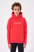 Black Bananas Script Hoodie Kids Rood - Maat 128 - Kleur: Rood | Soccerfanshop - thumbnail