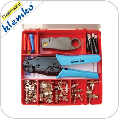 Assortiment BNC-Connectoren en toebehoren voor RG58-Coaxkabe