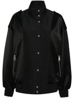 KHAITE veste bomber The Farris - Noir - thumbnail