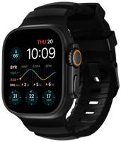Nomad Rocky Point Band Apple Watch Ultra 46mm / 49mm Carbon Zwart Connector Zwart - thumbnail