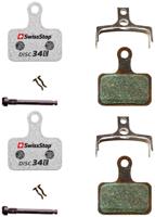 SwissStop 34 e shimano/trp/tektro/rever pair&fair e-bike disc brake pads