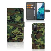Samsung Galaxy S20 FE | Telefoon Hoesje | Army Dark