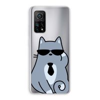 Cool cat: Xiaomi Mi 10T 5G Transparant Hoesje