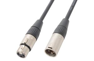 Power Dynamics 177898 audio kabel 0,75 m XLR (3-pin) Zwart, Metallic