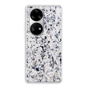 Gespikkelde marmer: Huawei P50 Pro Transparant Hoesje