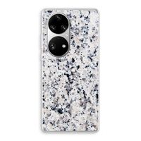 Gespikkelde marmer: Huawei P50 Pro Transparant Hoesje