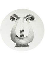 Fornasetti assiette imprimée - Blanc - thumbnail