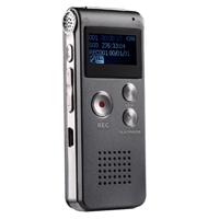 SK-012 8GB Voice Recorder USB professionele Dictaphone digitale audio met WAV MP3 speler VAR functie record (zilver)