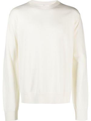 OAMC pull à logo en maille intarsia - Tons neutres