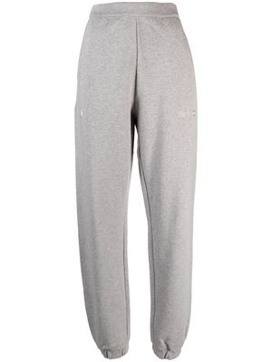 The Attico pantalon de jogging Penny à logo appliqué - Gris