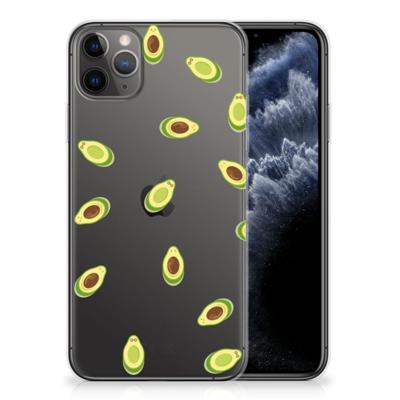 Apple iPhone 11 Pro Max | Siliconen Case | Avocado Apple iPhone 11 Pro Max | Siliconen Case | Avocado
