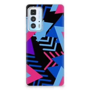 Motorola Edge 20 Pro TPU Hoesje Funky Triangle