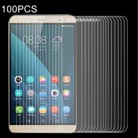 100 stuks voor Huawei MediaPad X 2 0.4 mm 9 H + oppervlaktehardheid 2.5D Explosieveilig gehard glas-Film