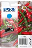 Epson inktcartridge 503, 165 pagina&apos;s, OEM C13T09Q24010, cyaan