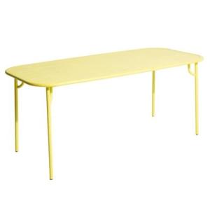 Petite Friture Week-end tuintafel 180x85 geel