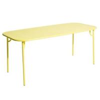 Petite Friture Week-end tuintafel 180x85 geel