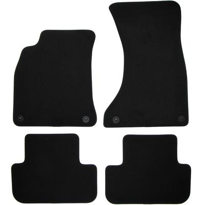 Velours Automatten passend voor Audi A4 2009- 4-delig HL1021574