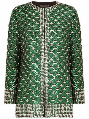 Dolce & Gabbana veste à design ouvert devant