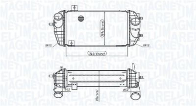 Intercooler, inlaatluchtkoeler MST577