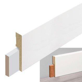 Stijlplint Blok Renovatie Witfolie 18x100mm - lengte 240cm
