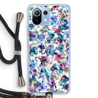 Hibiscus Flowers: Xiaomi Mi 11 Lite Transparant Hoesje met koord