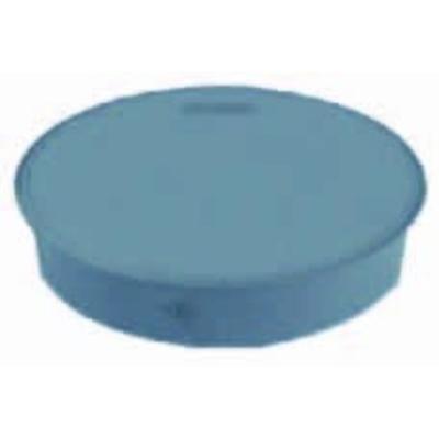 Wavin PVC Kap 40 mm - Waterdichte Afsluiting voor Spie-eind, Grijs, Robuust en Weerbestendig