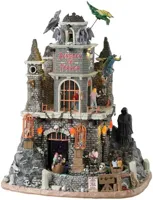 Lemax dungeon of terror bewegend huisje Spooky Town 2024
