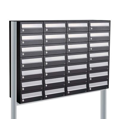 Allux Hive Set 4-Breed, 7-Hoog Op Statief Zwart - 40030070_4x7s