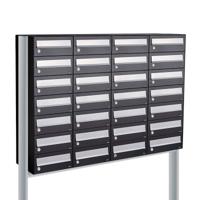 Allux Hive Set 4-Breed, 7-Hoog Op Statief Zwart - 40030070_4x7s